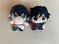 即日発送可能 鬼滅の刃 冨岡義勇 伊之助 ほわぬい ぬいぐるみマスコットのサムネイル