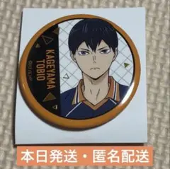 ハイキュー‼︎ トレーディング 箔押し缶バッジ B 影山飛雄