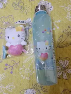 2点セット ハローキティ 当たりくじ②ぬいぐるみ⑫ウォーターボトル
