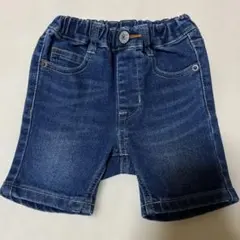 FOKIDS デニムブルー ハーフパンツ サイズ80