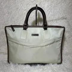 ダニエルアンドボブ BEYES別注モデルビジネスバッグ ナイロン×レザー