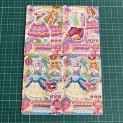 アイカツカード4枚セット　プロモカード