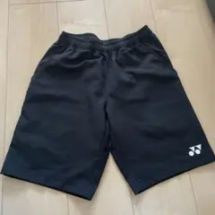 YONEX 黒 ハーフパンツ JP-SS