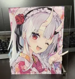 百鬼あやめ　ホロライブ　アクリルアート　ななかぐら　ホロクル