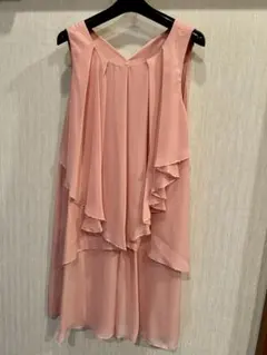 ★NICOLE★ニコル　ビーズ膝丈ドレス