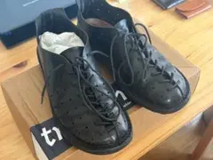 trippen トリッペン レザー シューズ golf ゴルフ ブラック 41のサムネイル