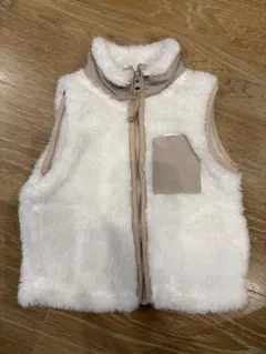 ホワイトファーベスト 80cm