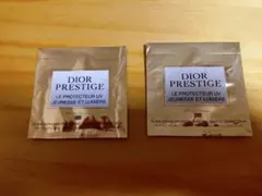 DIOR プレステージホワイトルプロテクターUVルミエールBB00サンプル ×2