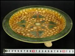 中国陶磁器　鉢　三彩　空洞 中国陶磁器 鉢 三彩 空洞 - メルカリ