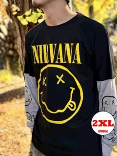 新品未使用 NIRVANA / 長袖Tシャツ 2XL