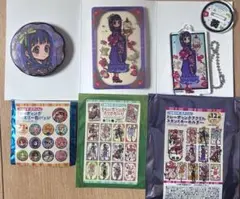 地縛少年花子くん THEキャラSHOP 缶バッジ 金魚 赤根葵 ミツバ 蒼井茜