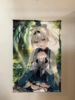 C105 茶々蔵 ホロライブ　風真いろは　 B2タペストリー　コミケ 風真いろは B2 タペストリー ホロライブ hololive 未開封 うみぼうず