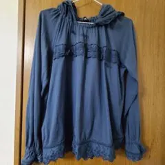 フード付きシャツ シャツ