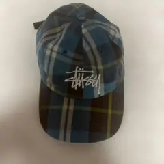 a*a様 Stussy チェック柄キャップ（希少）