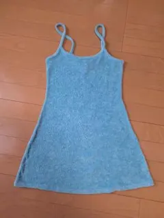 水色タンクトップ XS