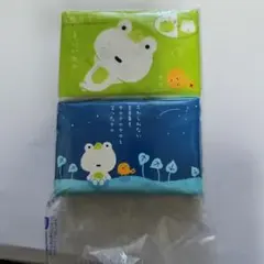 サンエックス 次の日ケロリ　 ポケットティッシュ 2柄×2個のサムネイル