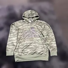 adidas 迷彩柄 フード付きスウェット M