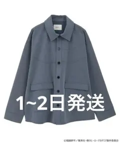 僕のヒーローアカデミア グッズ earth コラボ シャツジャケット 轟焦凍