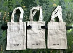 FOREVER21 ミニポーチ　ミニトート　小物入れ　3個セット