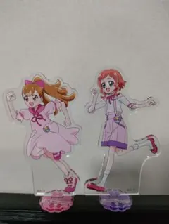 ブルジュラ　わんだふるぷりきゅあ　ミニアクリルスタンド　犬飼いろは　こむぎセット