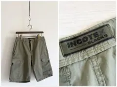 定価44000円 INCOTEX SLACKS ストレッチ カーゴショーツ 31のサムネイル