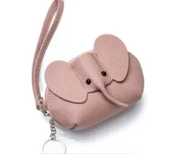 象形設計 零錢包 粉紅色 不含金屬鑰匙圈