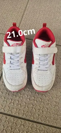 Vans ホワイト/レッド スニーカー