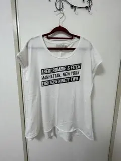 Abercrombie & Fitch ホワイト Tシャツ M
