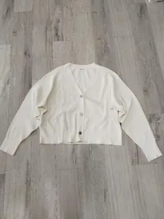 FOUND GOOD Vネックカーディガン Lサイズ