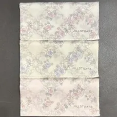 ジルスチュアート 新品未使用 ローズ♡ミニガーゼハンカチ 3枚セット