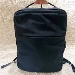 美品 ace. リュック ガジェダブルR ネイビー ビジネス A4 PC可　2層