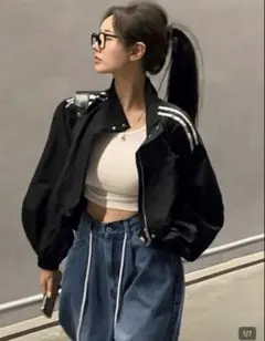シーイン　SHIEN ショート丈 ブルゾン ジャケット