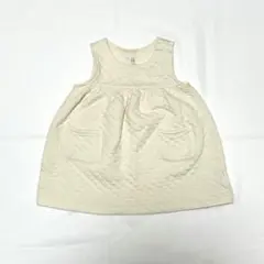 GAP アイボリー キルティングワンピース