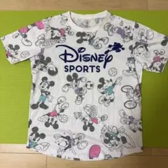 【値下げ】ディズニー ミッキー 総柄Tシャツ M