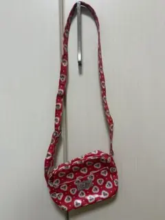 Cath Kids 赤いハート柄 ショルダーバッグ