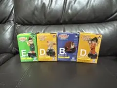 ドラゴンボール 一番くじ アッセンブル 4種セット 孫悟空少年期