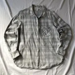 希少 00s オールドネイビー チェック ネルシャツ グランジ Y2K 平成