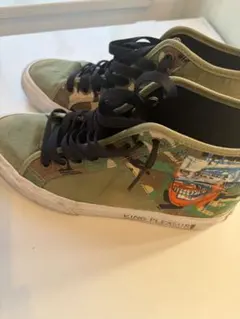 DC Basquiat スニーカー グリーン 迷彩柄archive y2kのサムネイル