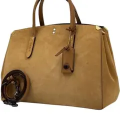 【極美品】　コーチ クーパー ハンドバッグ　2way キャリーオール スエード