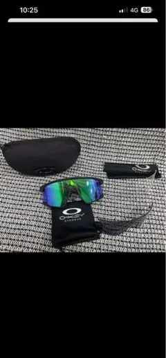 Oakley ミラーグリーン サングラス