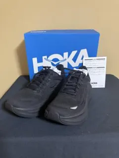 HOKA BONDI 9 ランニングシューズ ブラック 7D 24cm - メルカリ