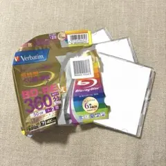 Verbatim　バーベイタム　BD-RE DL　50GB　360分 3枚