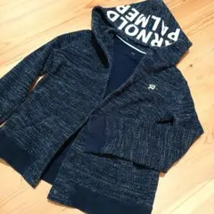 美品 アーノルド・パーマー ネイビー フード付きパーカー