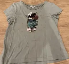 any FAM ミラクルスパンコール パフェ Tシャツ 120