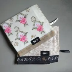 きんちゃくチーフ　花柄　新品未使用