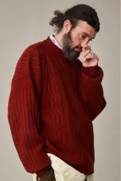 YASHIKI 20AW WADACHI KNIT サイズ2
