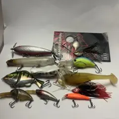 【28点】バス釣り引退セット　まとめ売り　ハードルアーセット バス釣り ルアー 引退セット【28点】