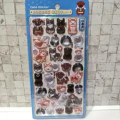 正規品　ボンボンドロップシール 和柄　日本犬　柴犬　正規品　和柄　犬　第２弾