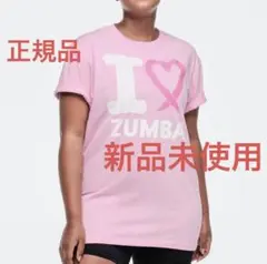 ZUMBA 正規品 Tシャツ 薄いピンク