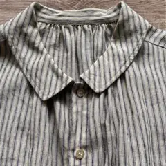 【nest Robe】コットンリネン撚り杢ストライプシャツ【ネストローブ】 爽やかな春の風に誘われて | 吉祥寺店 | nest Robe Shop Blog | nest